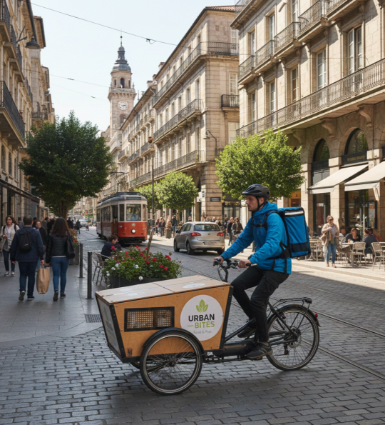 livraison traiteur en velo